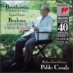 Beethoven: Symphony No. 2; Egmont Overture; Brahms: Variations on a Theme by Haydn