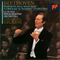 Beethoven: Symphony No. 6 "Pastoral"; Coriolan & Egmont Overtures - La Scala Philharmonic Orchestra