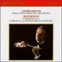 Beethoven: Symphony No. 7; Coriolan & Prometheus Overtures - Royal Philharmonic Orchestra; Andr Previn (conductor)
