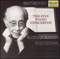 Beethoven: The Five Piano Concertos - Rudolf Serkin (piano); Boston Symphony Orchestra; Seiji Ozawa (conductor)