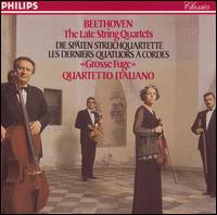 Beethoven: The Late String Quartets; "Grosse Fuge" - Quartetto Italiano