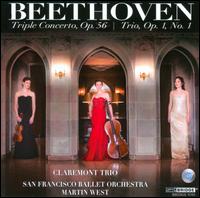 Beethoven: Triple Concerto - Claremont Trio; San Francisco Ballet Orchestra; Martin West (conductor)