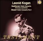 Beethoven: Violin Concerto; Mozart: Violin Concerto No. 5