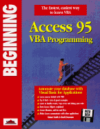 Beginning Access 95 VBA Progr Amming