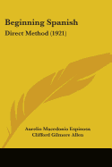 Beginning Spanish: Direct Method (1921)