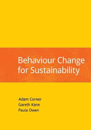 Behaviour Change for Sustainability