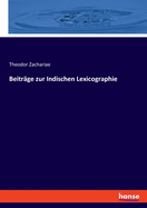 Beitrge zur Indischen Lexicographie