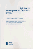 Beitrage Zur Rechtsgeschichte Osterreichs: 5. Jahrgang Band 2/2015