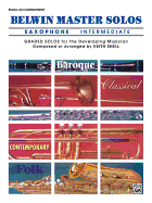 Belwin Master Solos (Alto Saxophone), Vol 1: Intermediate Piano Acc.