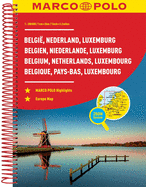 Benelux/Belgium/Netherlands/Luxembourg Marco Polo Road Atlas