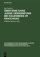 ?ber Eine Ganz Junge Verwerfung Bei Rauenberg Im Kraichgau