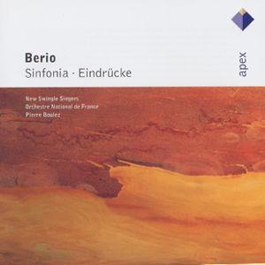 Berio: Sinfonia; Eindrcke - Rgis Pasqier (violin); The Swingle Singers; Orchestre National de France; Pierre Boulez (conductor)