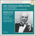 Berlioz: Harold in Italy; King Lear Overture; Roman Carnival Overture