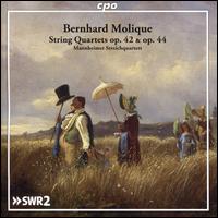 Bernhard Molique: String Quartets Op. 42 & Op. 44 - Mannheim String Quartet