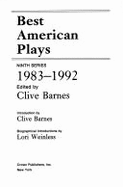 Best American Plays: Ninth Series 1983-1992 Complete
