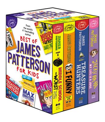 Best of James Patterson for Kids Boxed Set (with Bonus Max Einstein Sampler) - Patterson, James, and Tebbetts, Chris, and Grabenstein, Chris