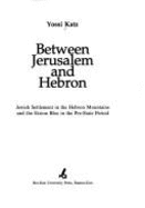 Between Jerusalem and Hebron: Jewish Settlement in the Hebron Mountains and the Etzion Bloc in the Pre-State Period - Katz, Yossi