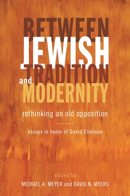 Between Jewish Tradition and Modernity: Rethinking an Old Opposition: Essays in Honor of David Ellenson - Meyer, Michael A (Editor), and Myers, David (Introduction by)