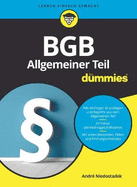 BGB Allgemeiner Teil fur Dummies