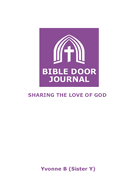 Bible Door Journal