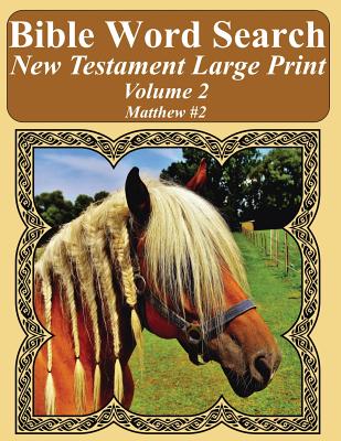 Bible Word Search New Testament Large Print Volume 2: Matthew #2 - Pope, T W