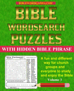 Bible Word Search Puzzles Volume 3