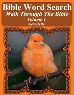 Bible Word Search Walk Through the Bible Volume 1: Genesis #1 Extra Large Print