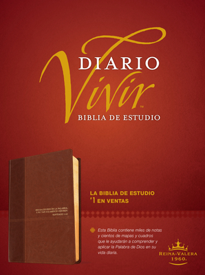 Biblia de Estudio del Diario Vivir Rvr60, Duotono - Tyndale (Creator)