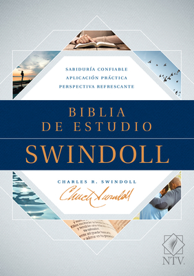 Biblia de Estudio Swindoll Ntv (Tapa Dura, Azul, ?ndice) - Tyndale (Creator), and Swindoll, Charles R (Notes by)