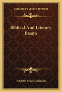 Biblical And Literary Essays