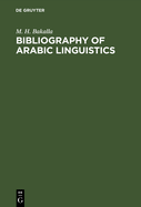 Bibliography of Arabic Linguistics