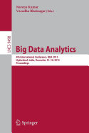 Big Data Analytics: 4th International Conference, Bda 2015, Hyderabad, India, December 15-18, 2015, Proceedings