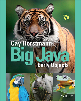 Big Java: Early Objects - Horstmann, Cay S