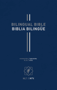 Bilingual Bible / Biblia Bilinge Nlt/Ntv (Hardcover, Blue)
