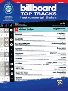 Billboard Top Tracks Instrumental Solos for Strings: Violin, Book & CD