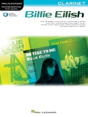Billie Eilish Instrumental Play-Along Book/Online Audio for Clarinet - Eilish, Billie