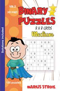 Binary Puzzles - medium, vol. 2: grids 8 x 8
