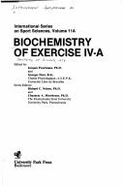 Biochemistry of Exercise IV