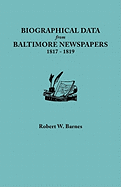 Biographical Data from Baltimore Newspapers, 1817-1819