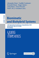 Biomimetic and Biohybrid Systems: 11th International Conference, Living Machines 2022, Virtual Event, July 19-22, 2022, Proceedings