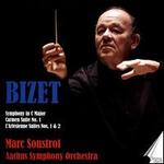 Bizet: Symphony in C Major; Carmen Suite No. 1;  L'Arlsienne Suites Nos. 1 & 2