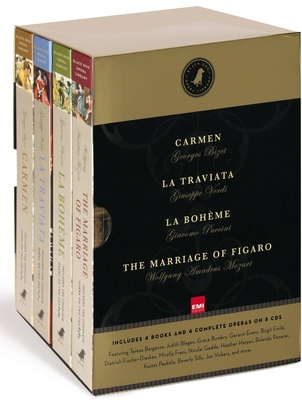 Black Dog Opera Library Box Set: Includes La Bohme, Carmen, La Traviata and the Marriage of Figaro - Mozart, Wolfgang Amadeus, and Puccini, Giacomo, and Bizet, Georges