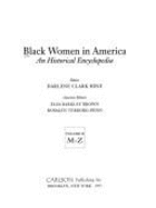 Black Women in America: An Historical Encyclopedia