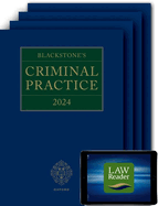 Blackstone's Criminal Practice 2024 (Digital Pack)