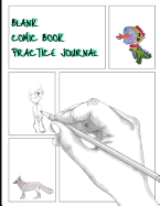 Blank Comic Book Practice Journal