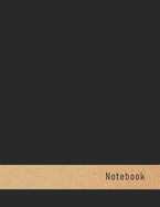 Blank Notebook: Unlined Blank notebook with numbered pages ( 110 Pages, 8.5 x 11)