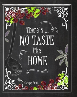 Blank Recipe Book: Journal Gifts for Foodies and College Students (A soft covered large notebook with 100 spacious record pages from our Chalk Board range) - Bookx, Smart