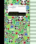 Blank Sheet Music: Music Manuscript Paper / Staff Paper / Musicians Notebook [ Book Bound (Perfect Binding) * 12 Stave * 100 pages * Large * Music Panda ]