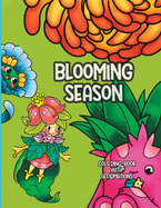 Blooming Season Coloring Book With Affirmations