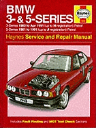 BMW 3 and 5 Series Service and Repair Manual